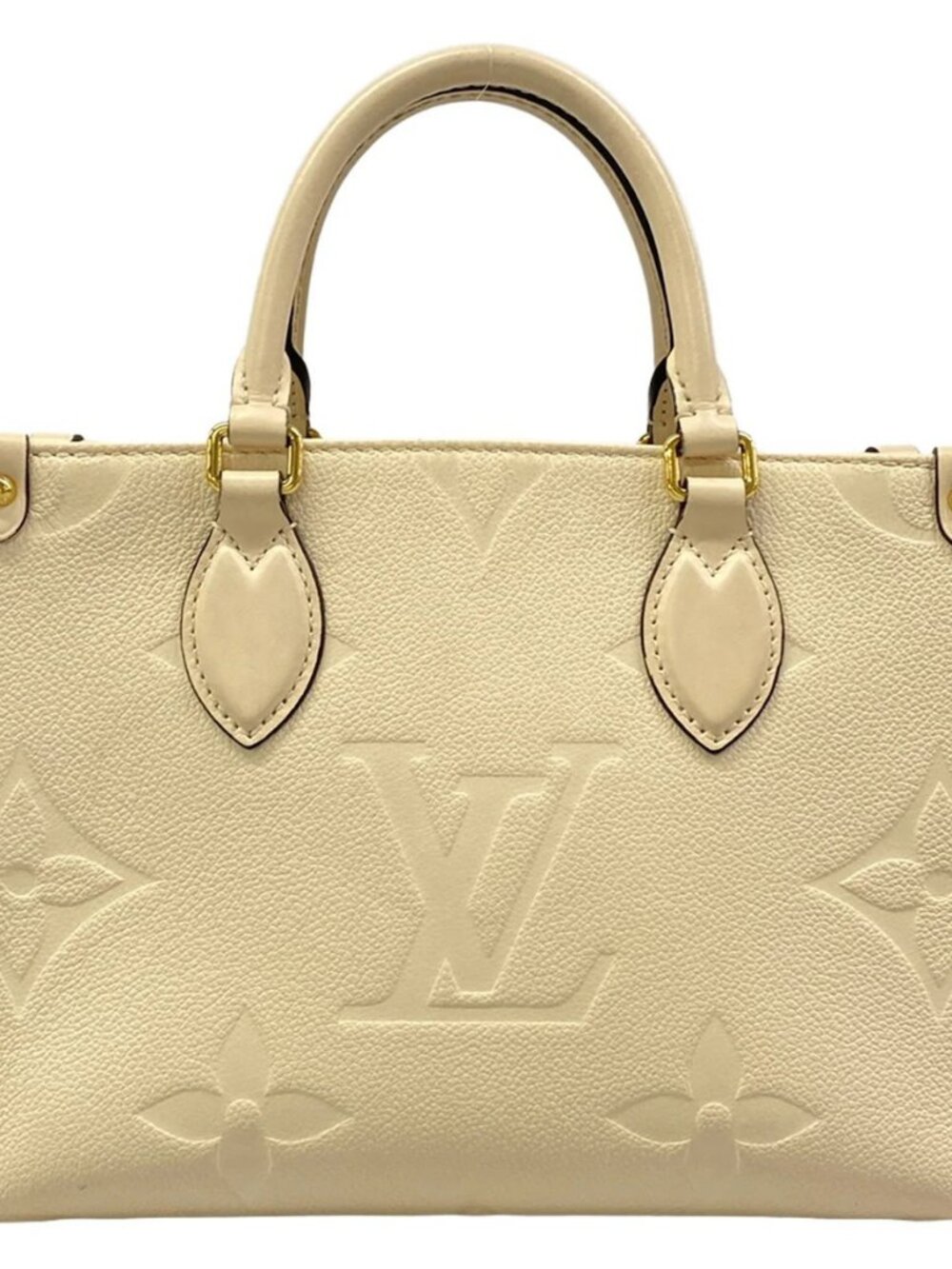 LOUIS VUITTON Onthego PM M46569 Creme Monogram Empreinte RFID : confirmed